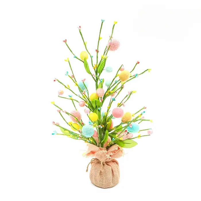 Bouquet de fleurs d'œuf de pâques 2025