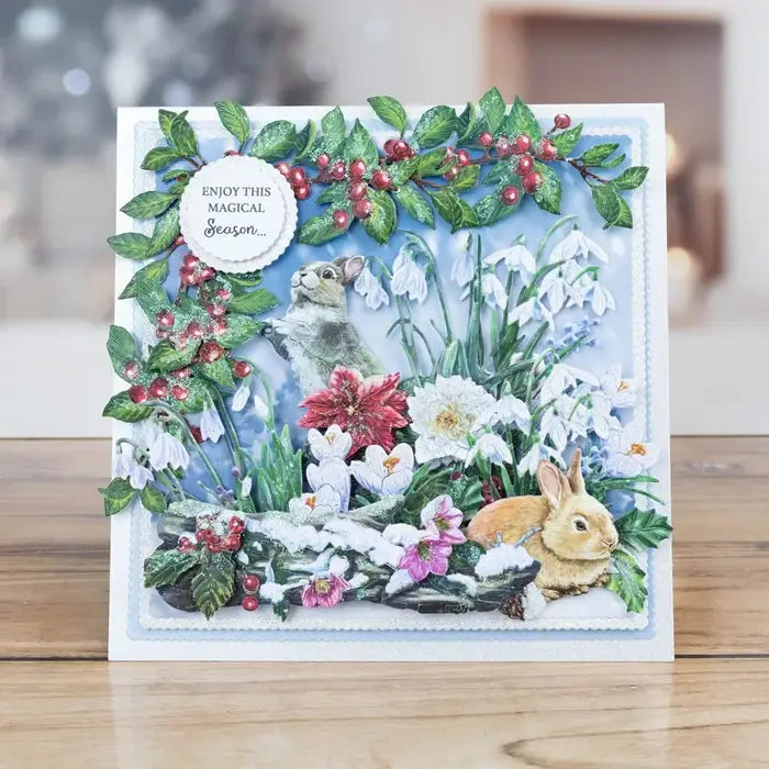 Nouvelle collection de matrices florales givrées 2026 pour scrapbooking