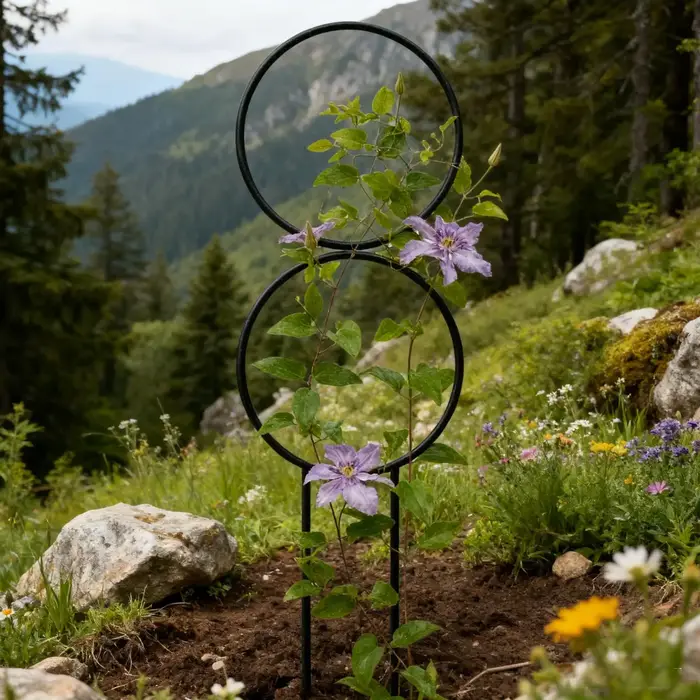 Treillis pour plantes en pot