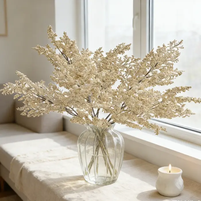 Plantes artificielles en soie