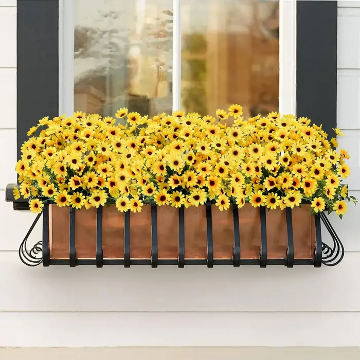 Fleurs artificielles en soie