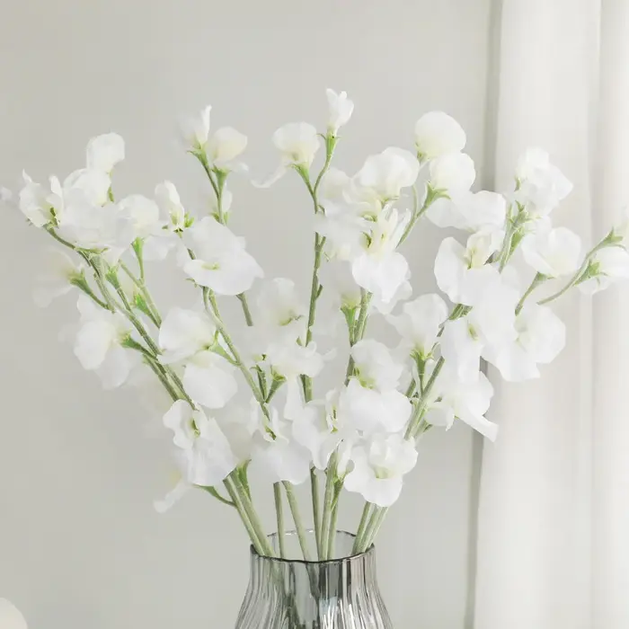 Fleurs artificielles de fleur de pois de Simulation