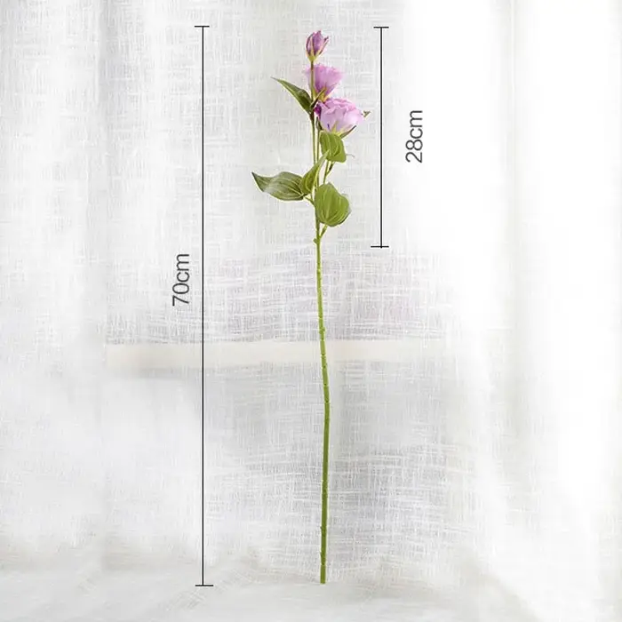 Fleur artificielle Eustoma du Trigeminal