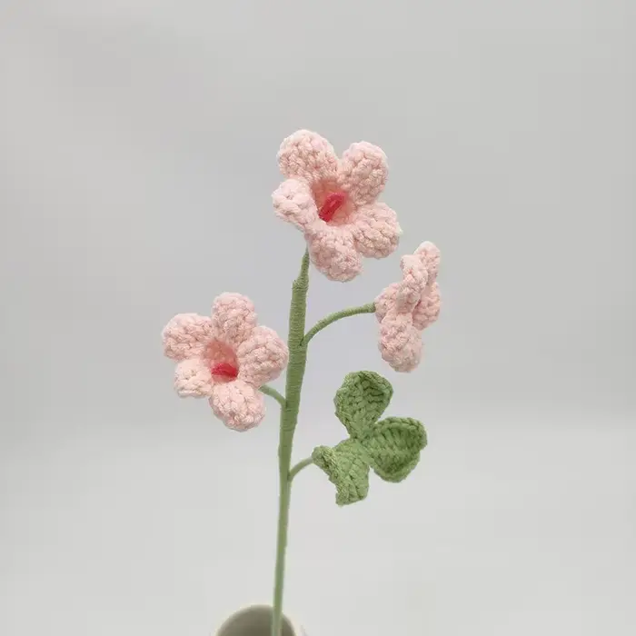 Bouquet de fleurs au Crochet mignon