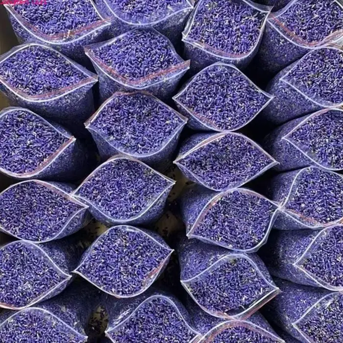 Fleur de lavande décorative à l'aspect naturel pour la décoration de la maison, ornement de vase de 