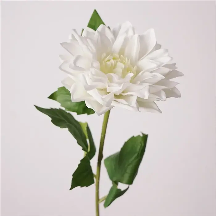 Dahlias – fleurs artificielles hydratantes haut de gamme, 5 pièces, toucher réel, décoration de la m