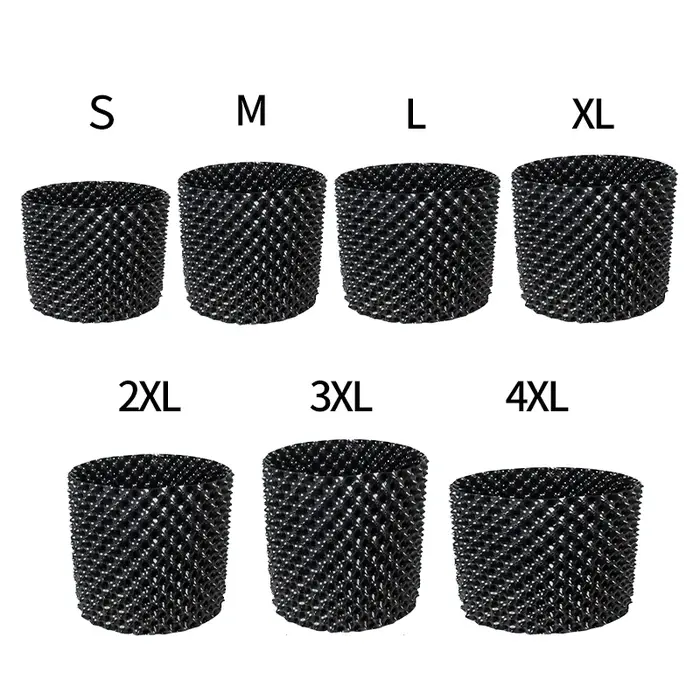 Pots de taille aérienne en plastique