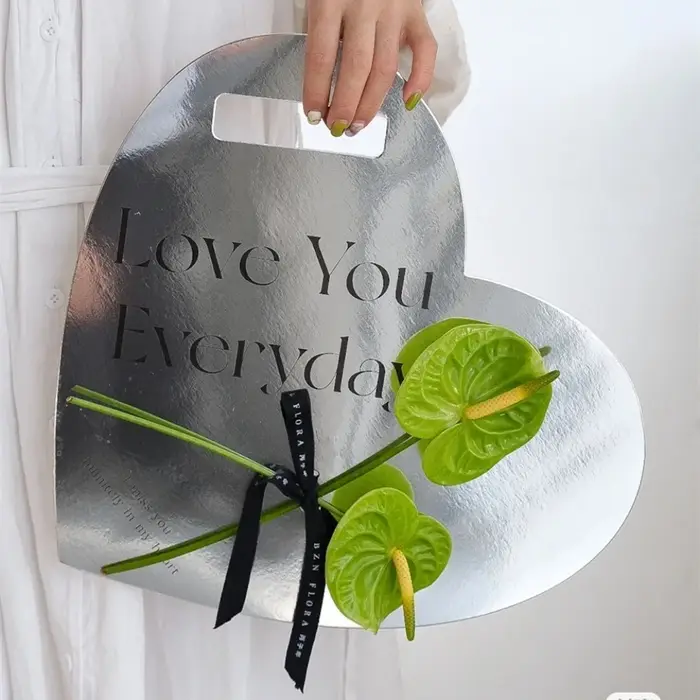 Boîte d'emballage cadeau de fleurs pour la fête des mères