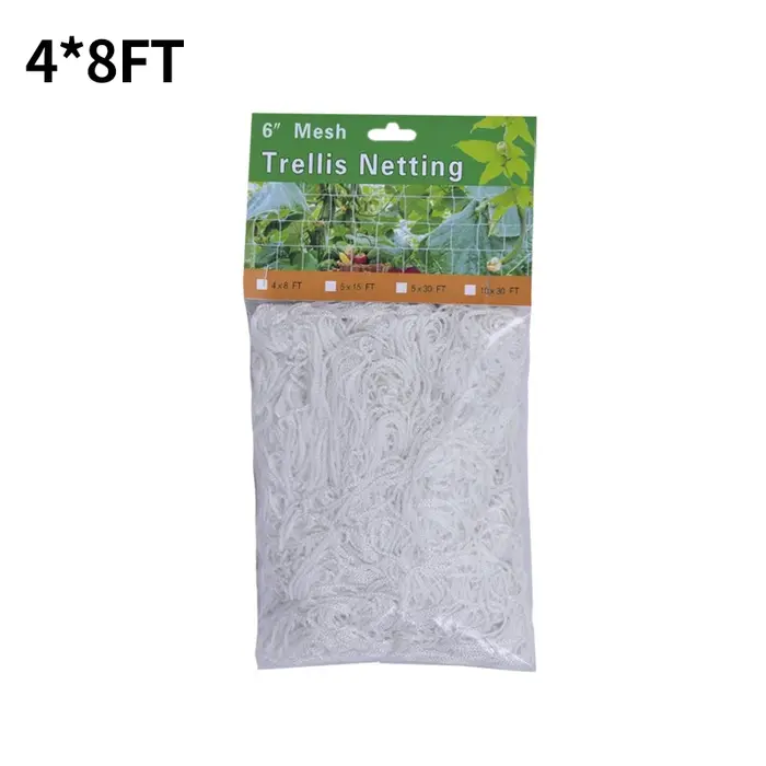 Filet d'escalade en polyester pour plantes de jardin, support de filet de croissance, treillis, mult