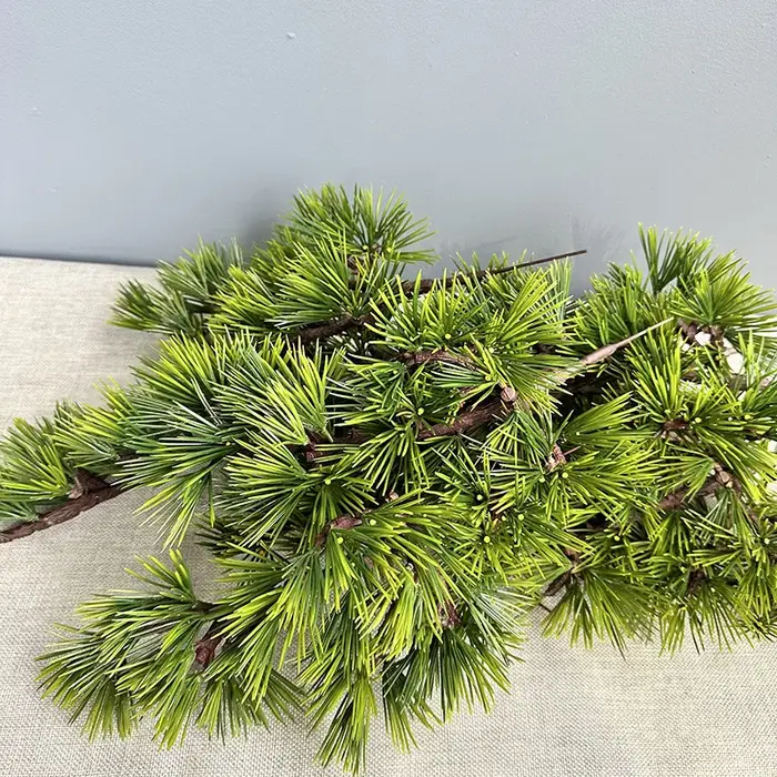 Pétalocarpus artificiel Macrophyllus plante en plastique florale décor à la maison Simulation Masson pin feuille verte plantes décoration de jardin