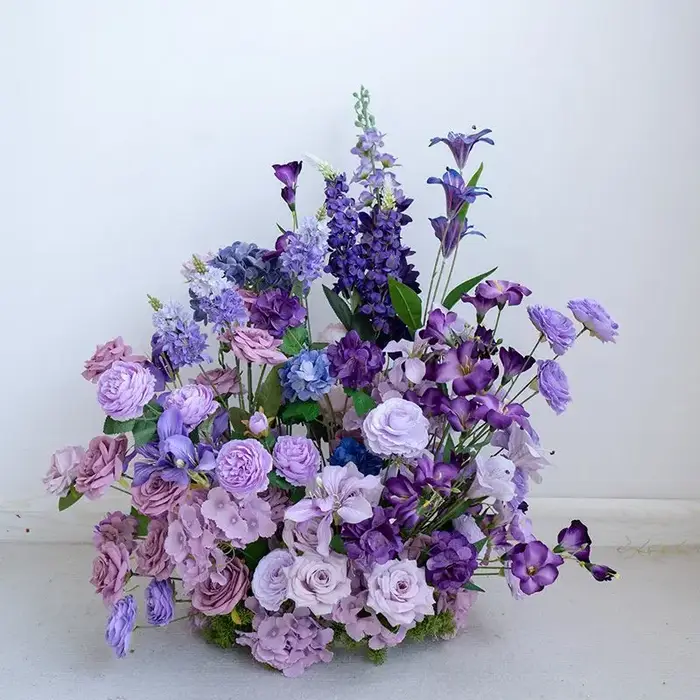 Décoration florale de luxe 5D pour mariage
