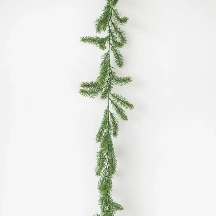 Plantes artificielles, aiguille de pin vert, vigne, décor d'arbre de noël, cour extérieure, Festival
