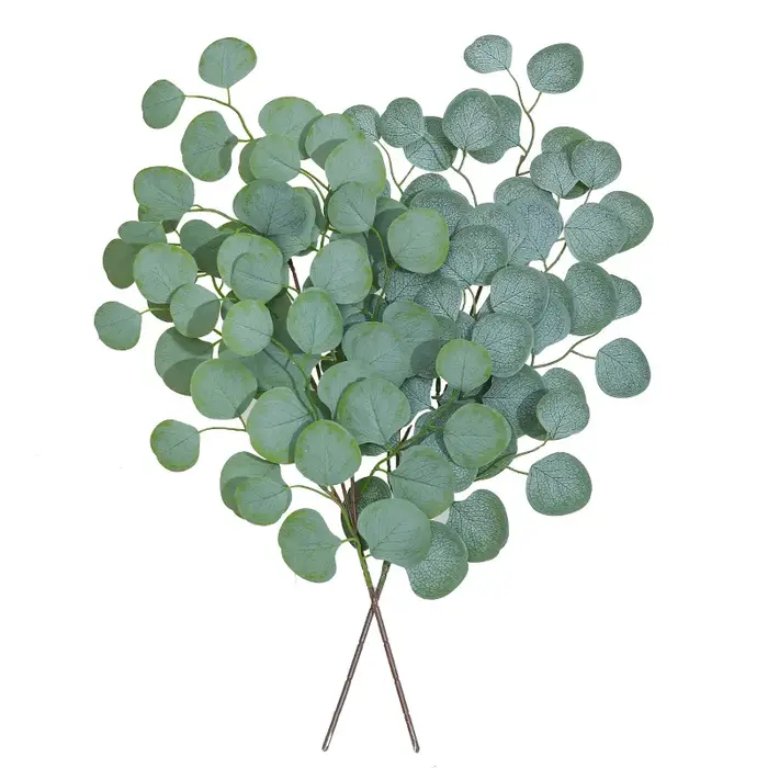 Plantes Artificielles Feuilles D'eucalyptus En Plastique