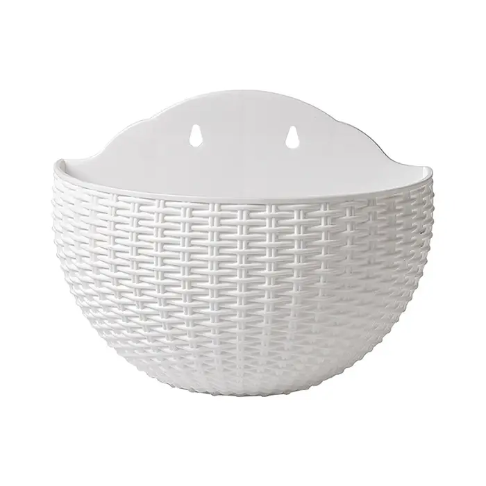 Pot de fleur mural en plastique exquis
