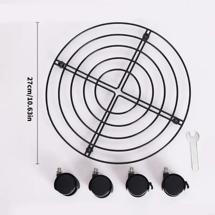 Plateau Pot mobile avec roue