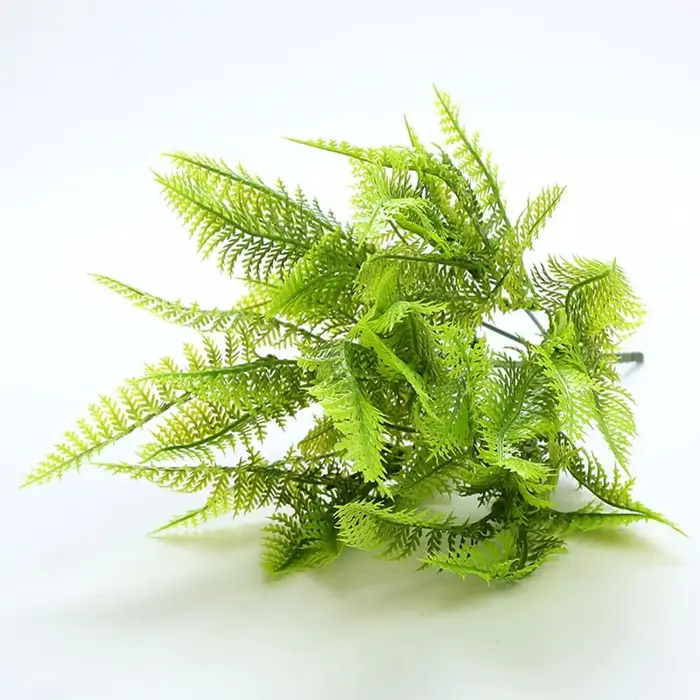 Plantes artificielles de fougère à 7 branches