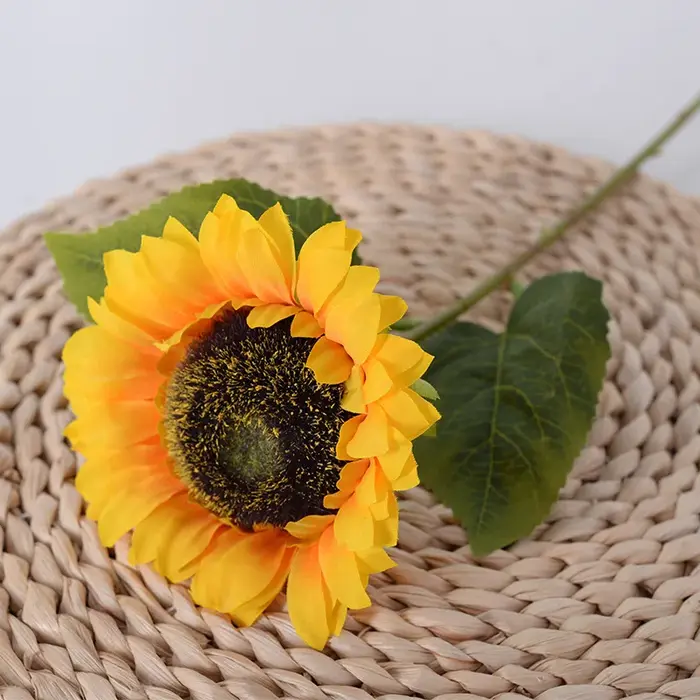 Bouquet de Tournesols Artificiels, Fleurs de Détruire, Décor de Mariage, Jardin Niket Extérieur, Déc