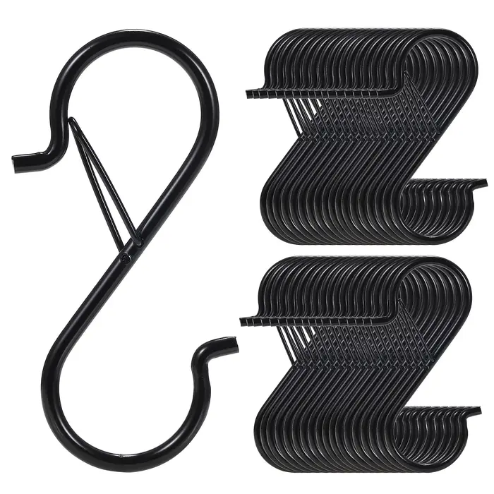 5/10/20 crochets en S avec boucle de sécurité