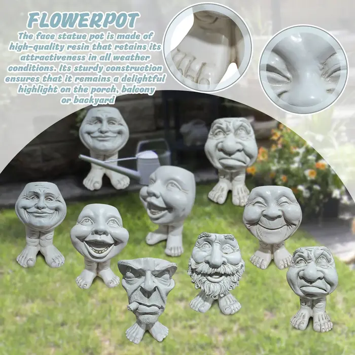 Ornement drôle de pot de fleur Muggle