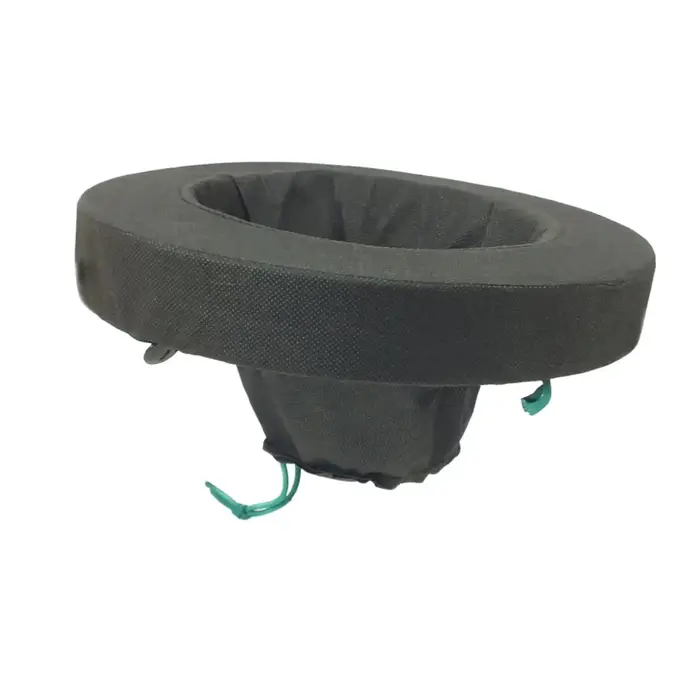 Pot de plantation flottant rond de 25 cm en tissu non tissé