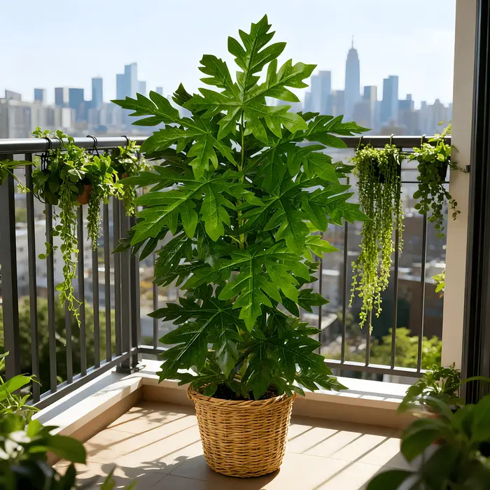 1 pièce Grande plante artificielle réaliste de la famille Rosacée