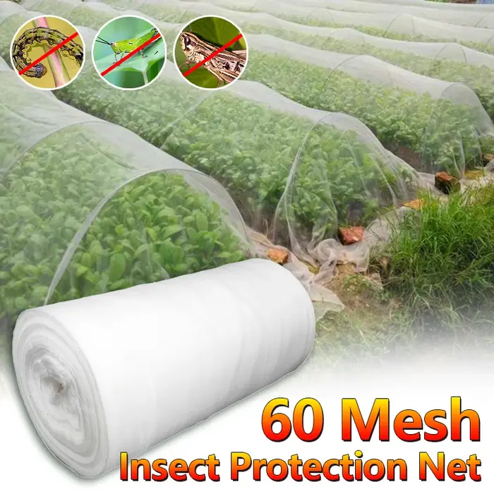 Filet de protection contre les insectes pour plantes de jardin