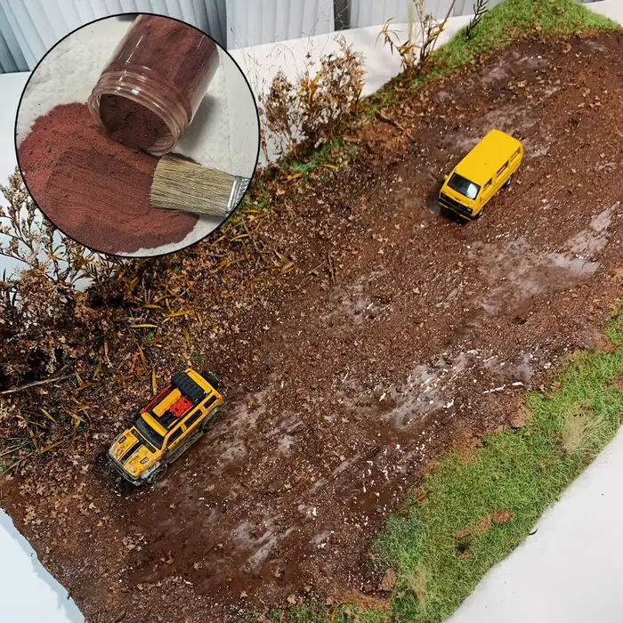 Matériau de base pour terrains en terre naturelle