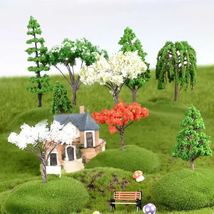 Accessoires de décoration en plastique DIY