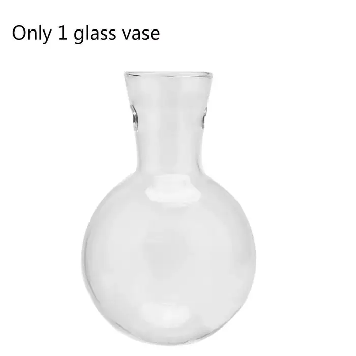 Décor à la maison Terrarium table planteur Pot de fleur plantes hydroponiques Vases Vase en verre ca
