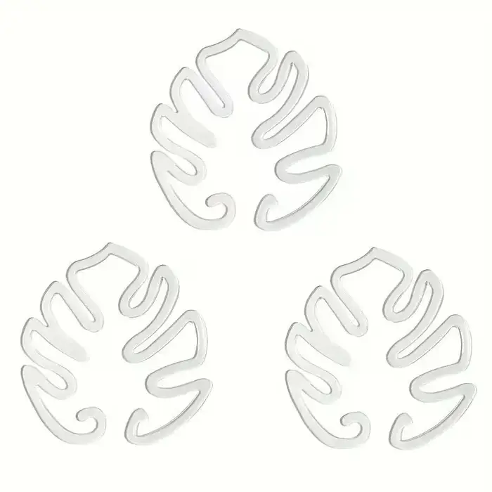 Lot de 10 pinces de support de plantes transparentes et flexibles