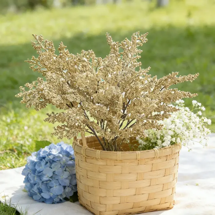 Plantes artificielles en soie