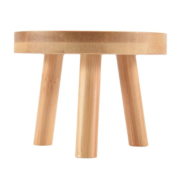 Support de plante en bois pour intérieur et extérieur