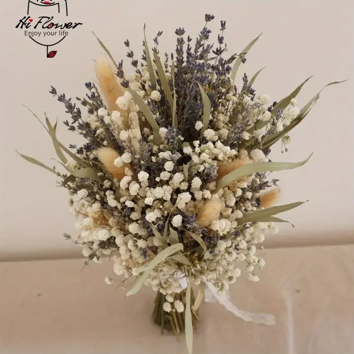 Bouquet de fleurs séchées naturelles