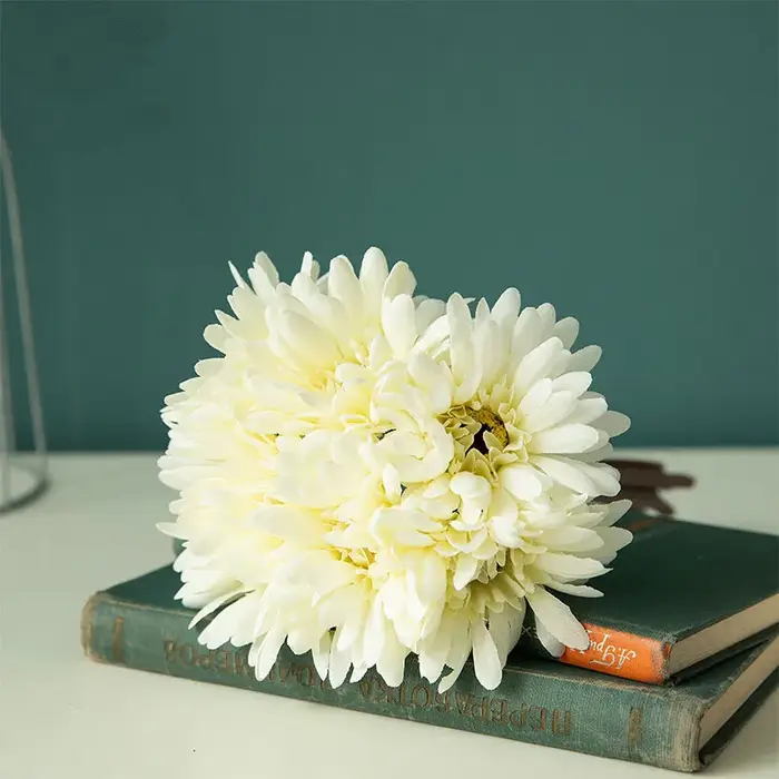Fleurs en soie Gerbera