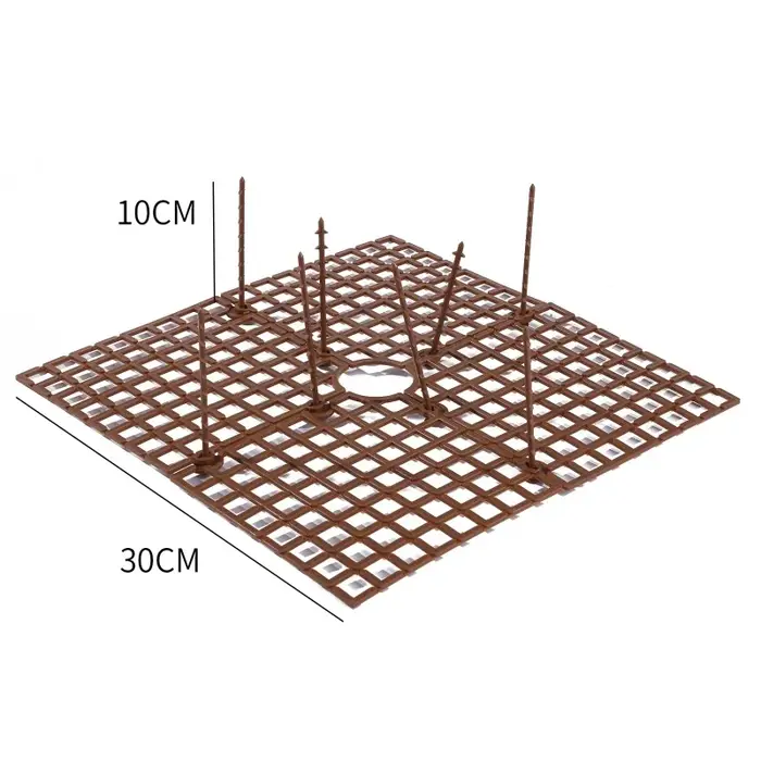 Protection de Sol pour Pot de Plantes avec Grille