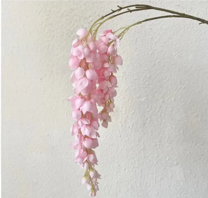 Guirlandes de fleurs de glycine à 100 brins