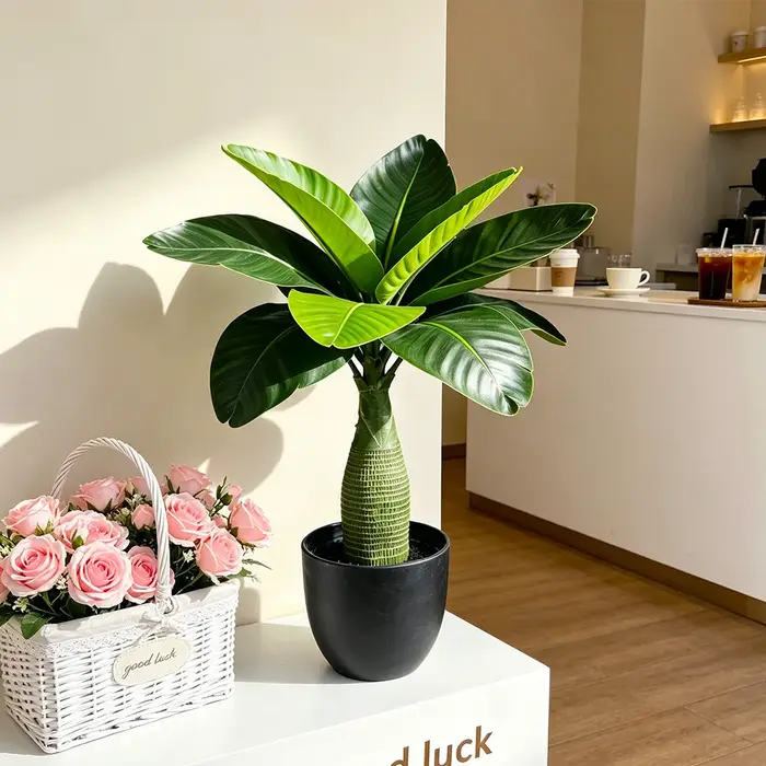 Plantes artificielles de bananiers 37/40 cm