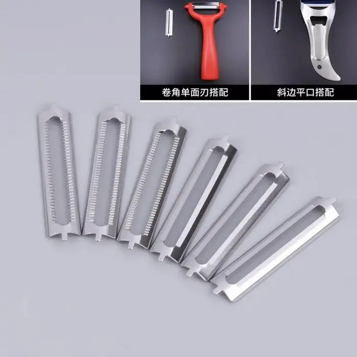 Lot de 10 lames de pelage doubles