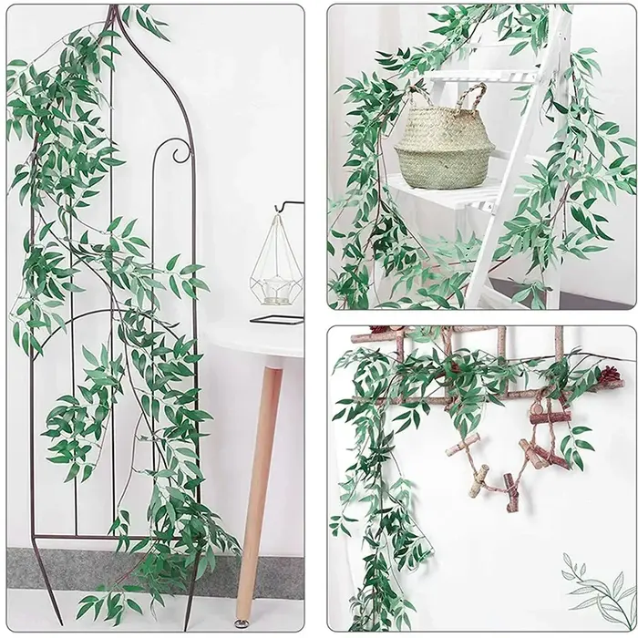Branche de vigne de saule artificielle de 5
