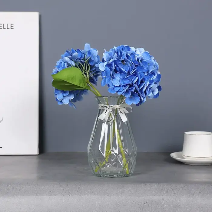 10 pièces de fleurs artificielles en film de latex 3D