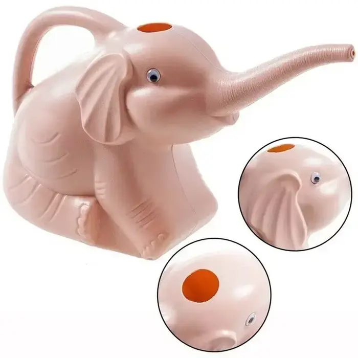 Arrosoir en plastique en forme d'éléphant