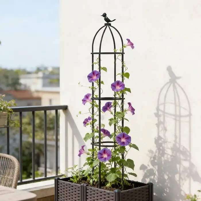 Treillis de support pour plantes grimpantes