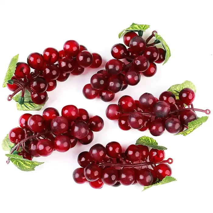 Bouquets de raisins artificiels