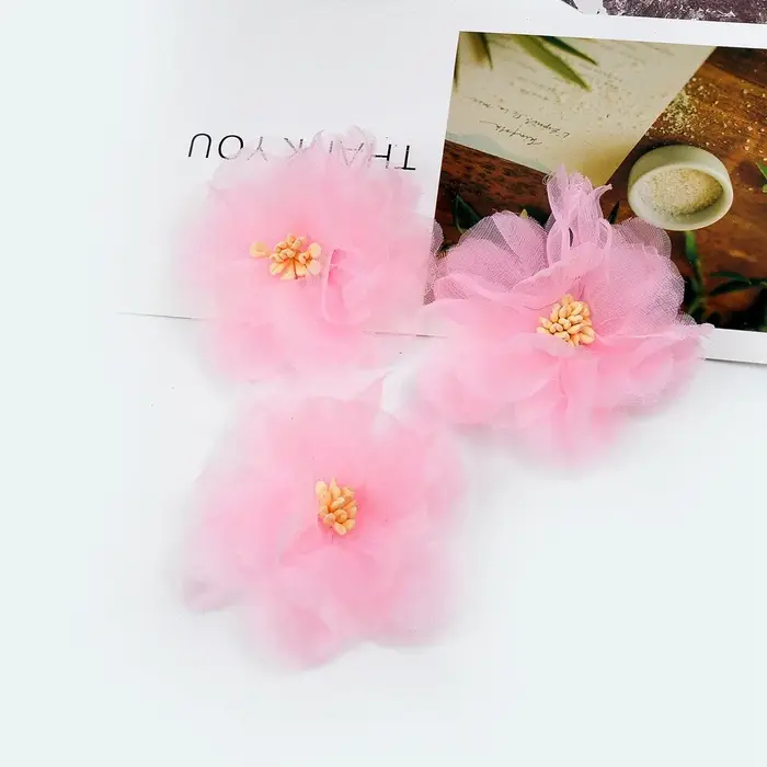 Stpodplum de fil de neige de fleur artificielle