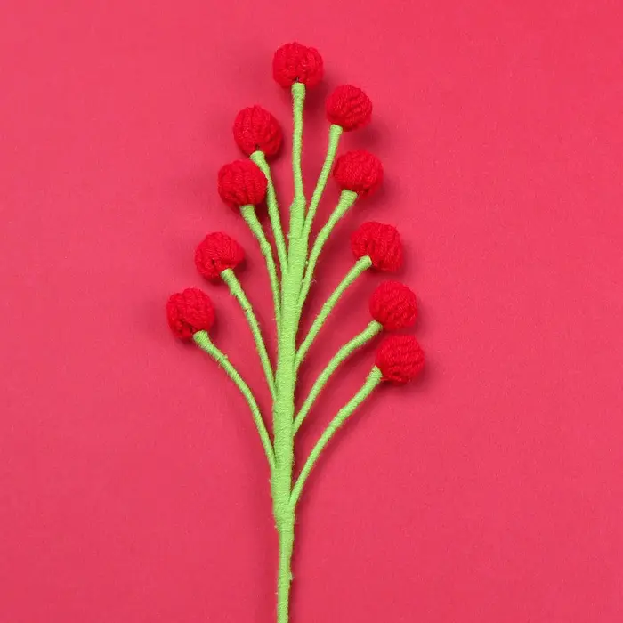 Bouquet de fleurs en Crochet