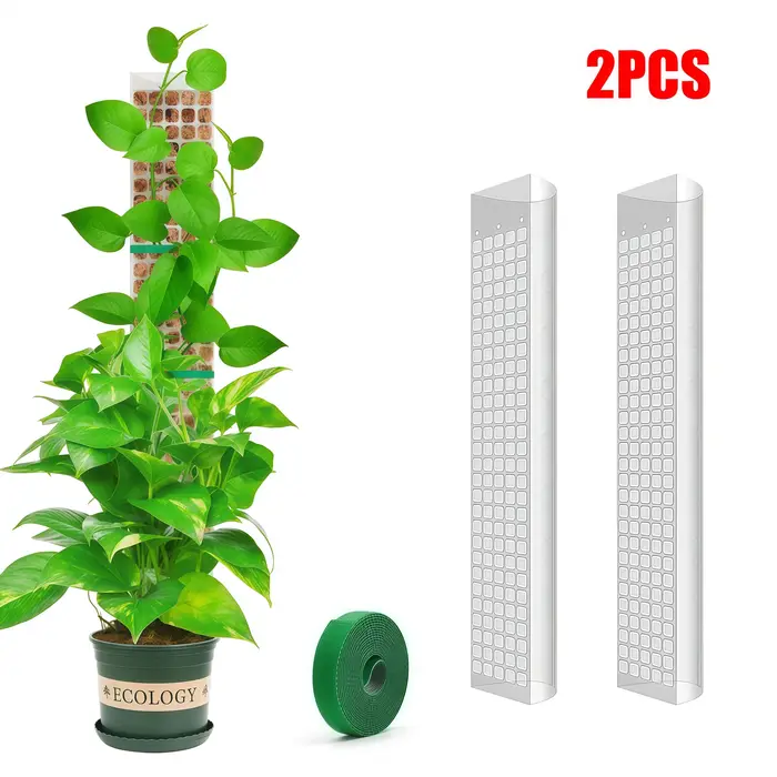 Support en plastique pour plantes grimpantes d'intérieur, tutor de croissance pour plantes, bâton de