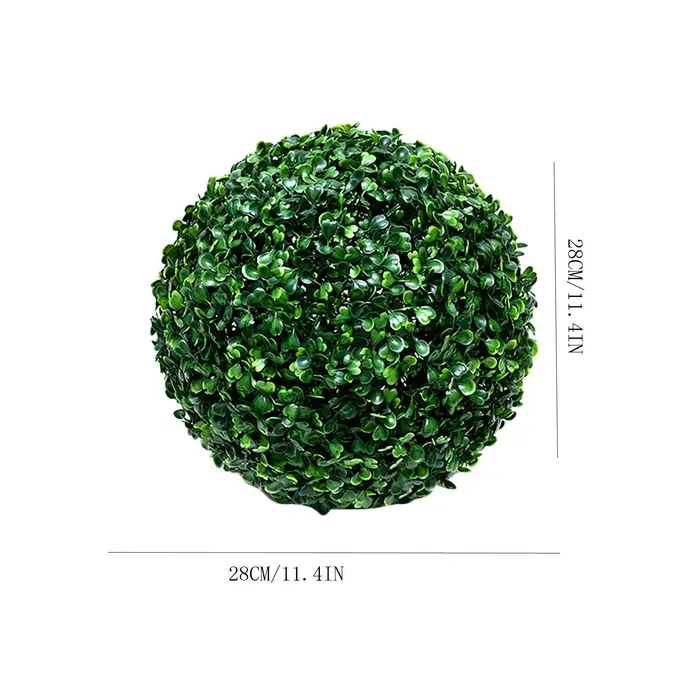 Plante artificielle topiaire verte