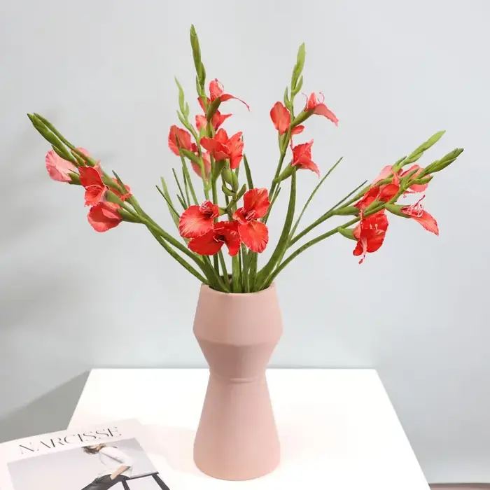 Fleurs de soie orchidée