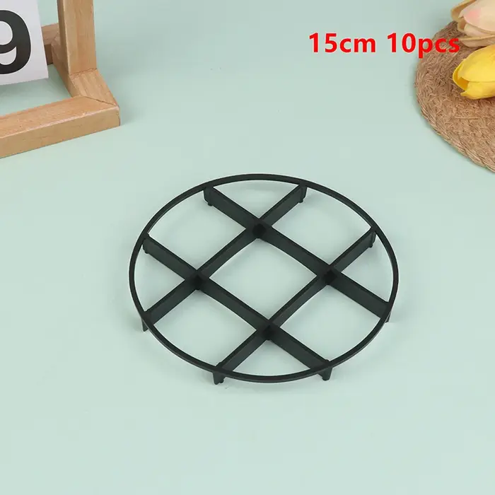 Lot de 10 soucoupes en plastique anti-moisissure pour pots de fleurs