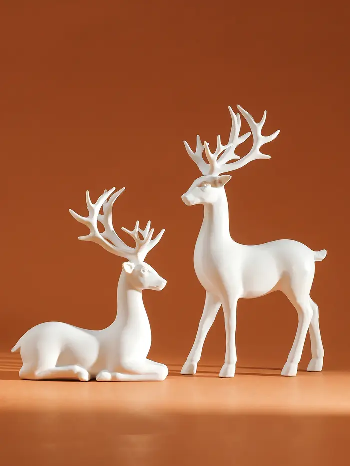 Décoration de Table de noël en forme de renne